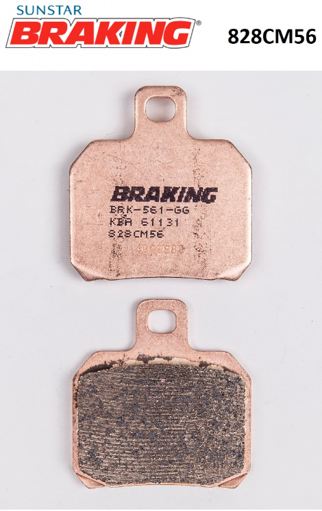 APRILIA RS 660 2021-2023 BRAKING SİNTERLİ ARKA FREN BALATASI 828CM56