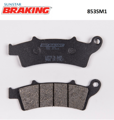 APRILIA SCARABEO 200 2007-2016  BRAKING YARI METALİK ÖN FREN BALATASI 853SM1
