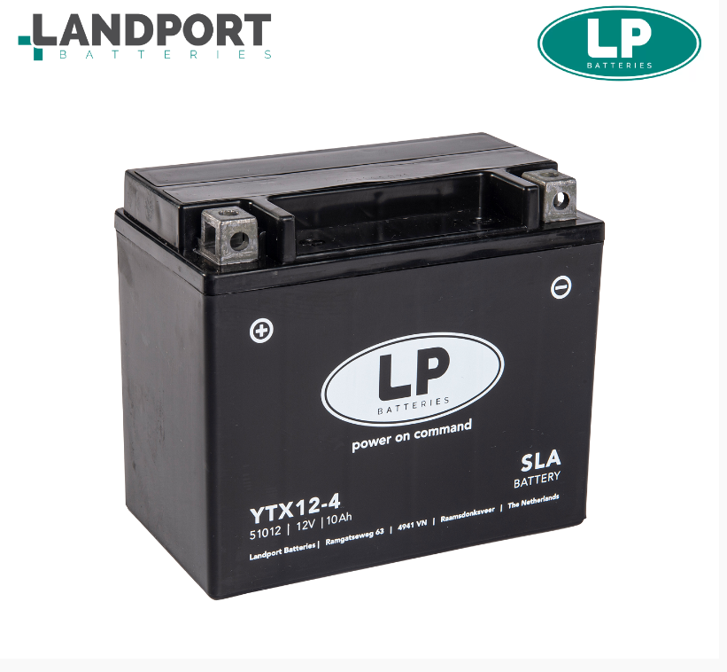 APRILIA SCARABEO 200 2007-2016 LANDPORT SLA AKÜ YTX12-SLA