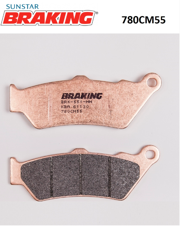 BMW F 800 GS 2008-2018 BRAKING SİNTERLİ FREN BALATASI 780CM55