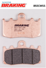 BMW R 1200 GS 2004-2012 BRAKING SİNTERLİ ÖN FREN BALATASI 892CM55