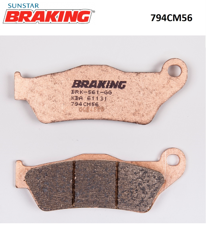 BMW S 1000 XR 2014-2023 BRAKING SİNTERLİ ARKA FREN BALATASI 794CM56