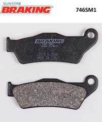 DUCATI MULTISTRADA 1200S 2015-2017 BRAKING YARI METALİK FREN BALATASI 746SM1