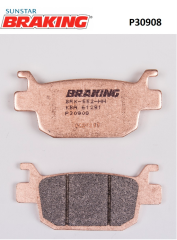 HONDA FORZA 250 2018-2021 BRAKING SİNTERLİ ARKA FREN BALATASI P30908