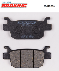 HONDA FORZA 250 2018-2021 BRAKING YARI METALİK ARKA FREN BALATASI 908SM1