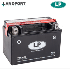 KAWASAKİ Ninja 250 R 2008-2012 LANDPORT AGM AKÜ YTX9-BS