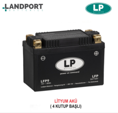 KAWASAKİ Ninja 250 R 2008-2012 LANDPORT LİTYUM AKÜ LFP9