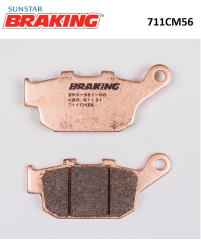 TRİUMPH TRİDENT 660 BRAKING SİNTERLİ ARKA FREN BALATASI 711CM56