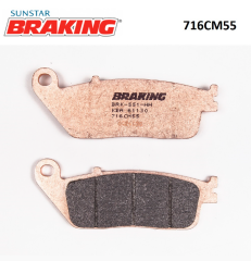 TRİUMPH TRİDENT 660 BRAKING SİNTERLİ FREN BALATASI 716CM55