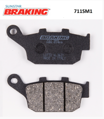 TRİUMPH TRİDENT 660 BRAKING YARI METALİK ARKA FREN BALATASI 711SM1