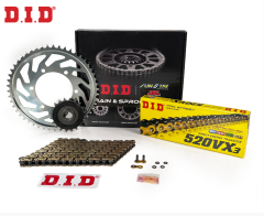 YAMAHA MT-25 2015-2023 DID ZİNCİR DİŞLİ SET GOLD 520VX3