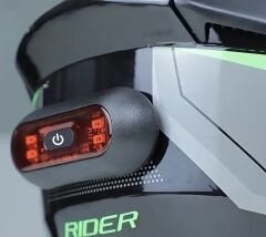 Kask Arkası Uyarı Led Işığı - Kask Ledi - Gece Kask Ledi