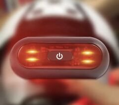 Kask Arkası Uyarı Led Işığı - Kask Ledi - Gece Kask Ledi