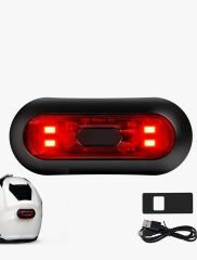 Kask Arkası Uyarı Led Işığı - Kask Ledi - Gece Kask Ledi